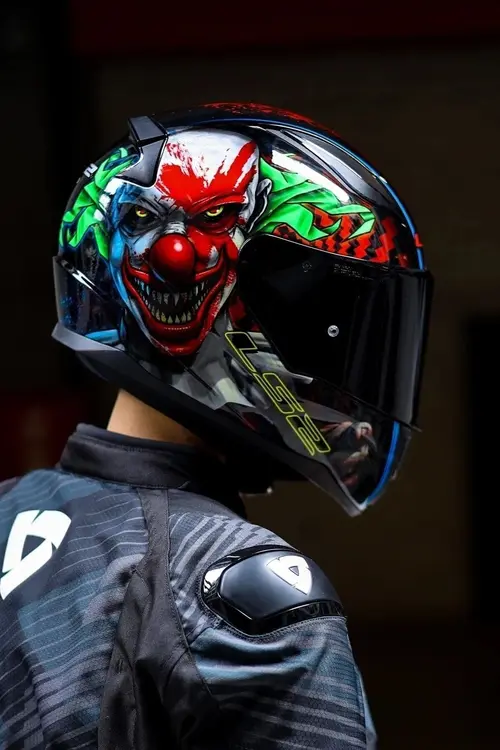 LS2 Rapid 2 Happy Dreams Kask Siyah Vizörlü (CAMLI)
