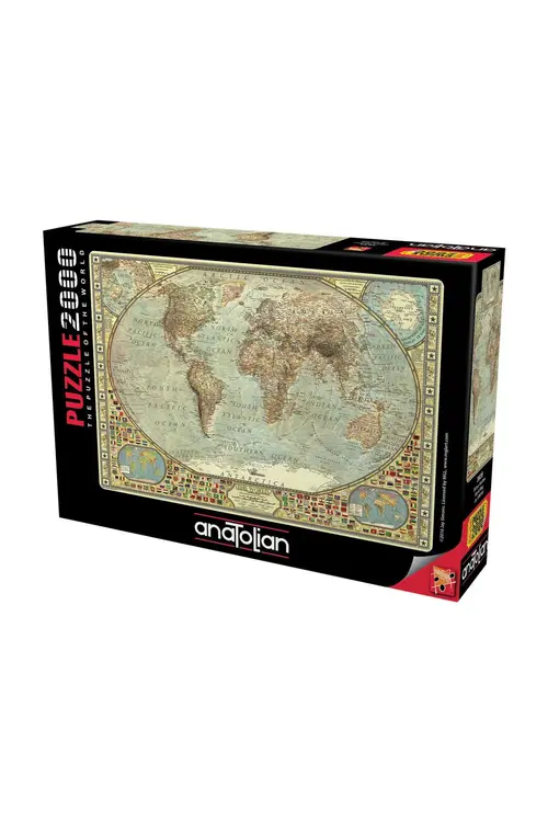 2000 Parçalık Puzzle / Dünya Haritası - Kod: 3935 Yorumları