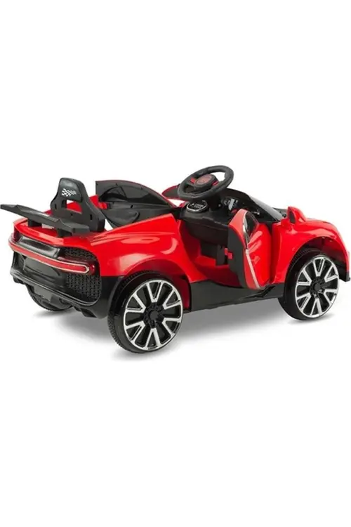 Babyhope 4040 Bugo Bugatti 12 Volt Uzaktan Kumandalı Akülü Çocuk Arabası Kırmızı