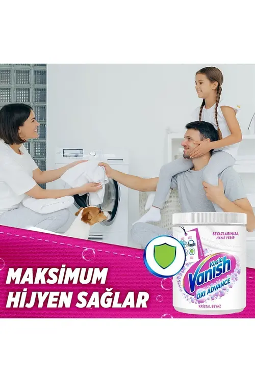 Vanish Kosla Multipower Oxi Advance Beyazlar Için Leke Çıkartıcı & Deterjan Güçlendirici Toz 800 G