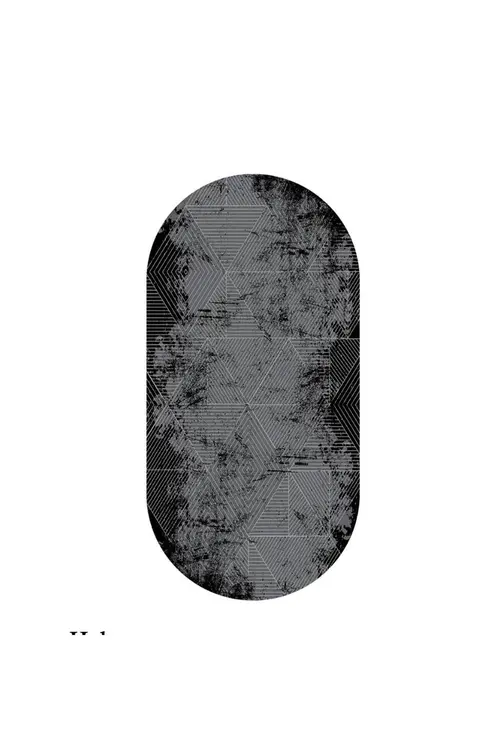 Decomia Home Dijital Kaymaz Yıkanabilir Modern Salon Halısı Mutfak Halısı Koridor Halısı Oval Halı Yolluk