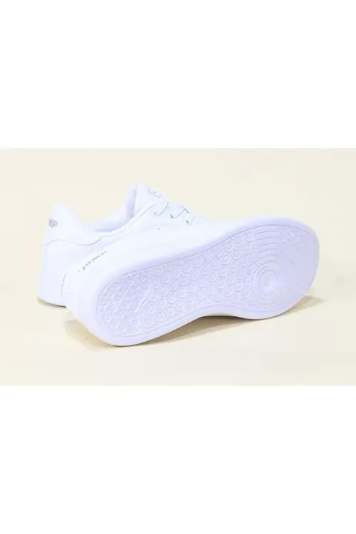 Jump N 15306 Beyaz Unisex Ortopedik Sneakers Günlük Yürüyüş Spor Ayakkabısı