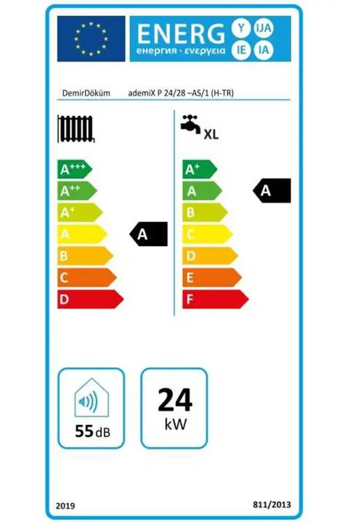 Demirdöküm Ademix 18/24 Kw (16.000 KCAL) Tam Yoğuşmalı Kombi