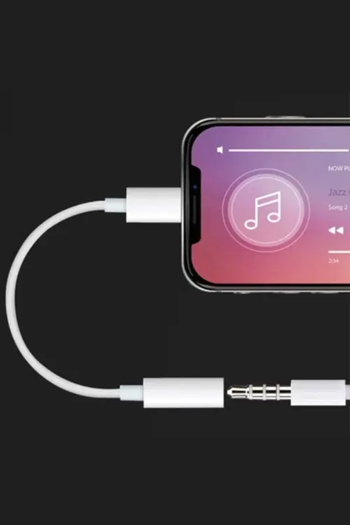 Rucas Iphone 7 8 Plus X 11 12 13 Pro Uyumlu Lightning Telefon Kulaklık Çevirici Aux Dönüştürücü Aparat