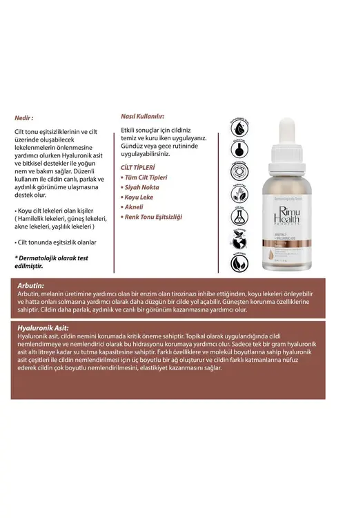 Rimu Health Products Sivilce Sebum Dengelemeyi Hedefleyen Ve Leke Önlemeye Yardımcı Bakım Seti 30ml+30ml+30ml Rm000122