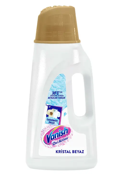 Vanish Oxi Action Multipower Kristal Beyaz Beyazlar İçin Sıvı Deterjan Güçlendirici Leke Çıkarıcı 2000ml