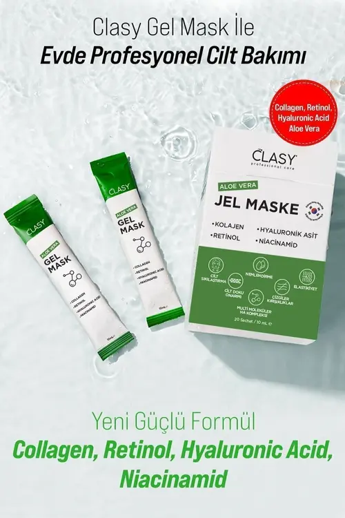 Clasy Care Aloevera Gel Mask