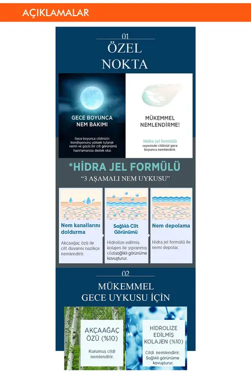 Missha Nemlendirici Uyku Maskesi A'pıeu Good Night Water Sleeping Mask