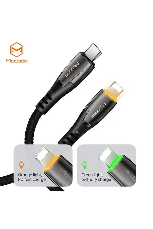 Mcdodo Ca-7651 Type C To Lightning 3a 36w Hızlı Şarj Ve Data Kablosu