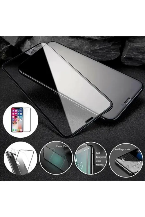 Genel Markalar Iphone 11 Pro Max / X max Mat Nano Seramik Glass Geniş Kavisli Tam Kaplayan