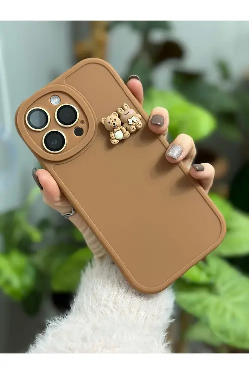 Go Aksesuar Iphone 14 Promax Ayıcık Tasarımlı Kılıf