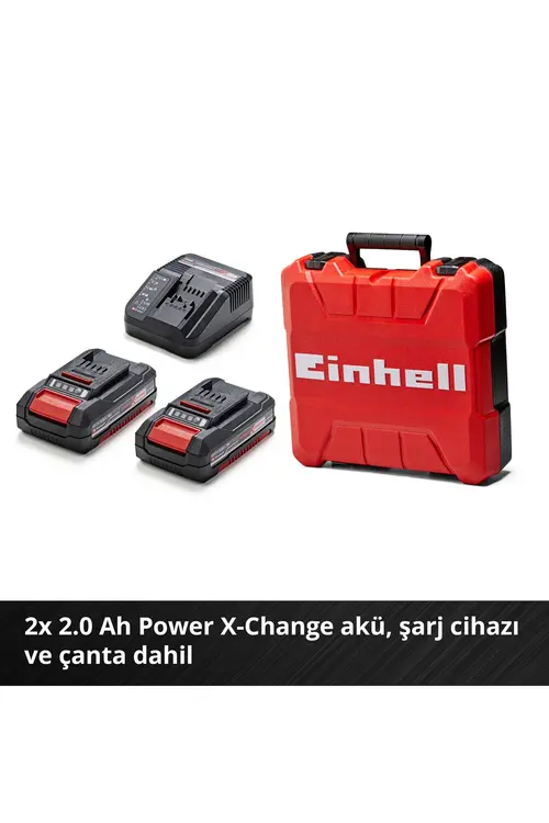 Einhell TP-CD 18/50 Li-i BL (2x2,0Ah), Akülü Darbeli Vidalama