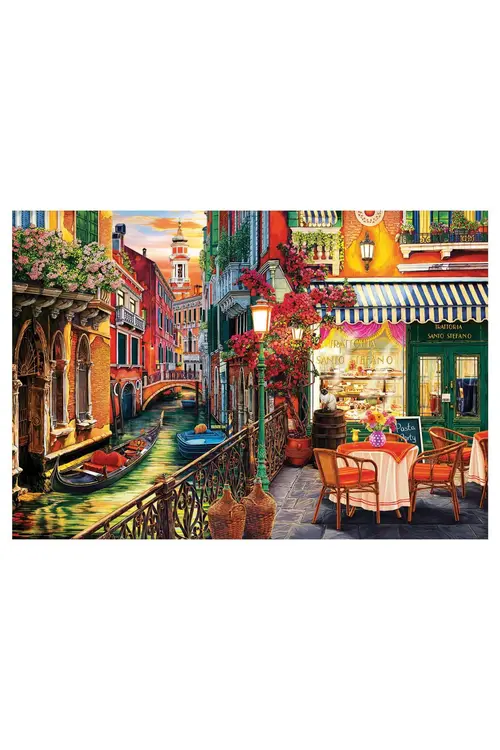 Anatolian Puzzle 2000 Parçalık Puzzle / Venetian Cafe - Kod: 3952