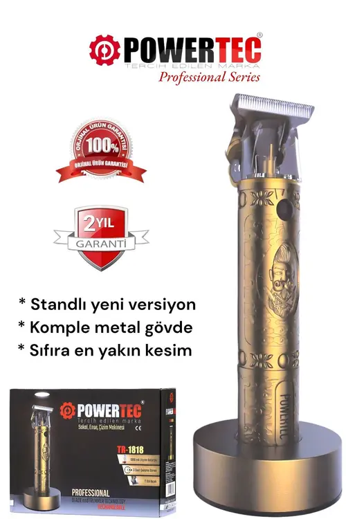 Tr-1818 Şarjlı Tıraş Makinesi Saç-Sakal-Ense-Vücut Lazer Epilasyon Öncesi (Standlı yeni versiyon) Yorumları