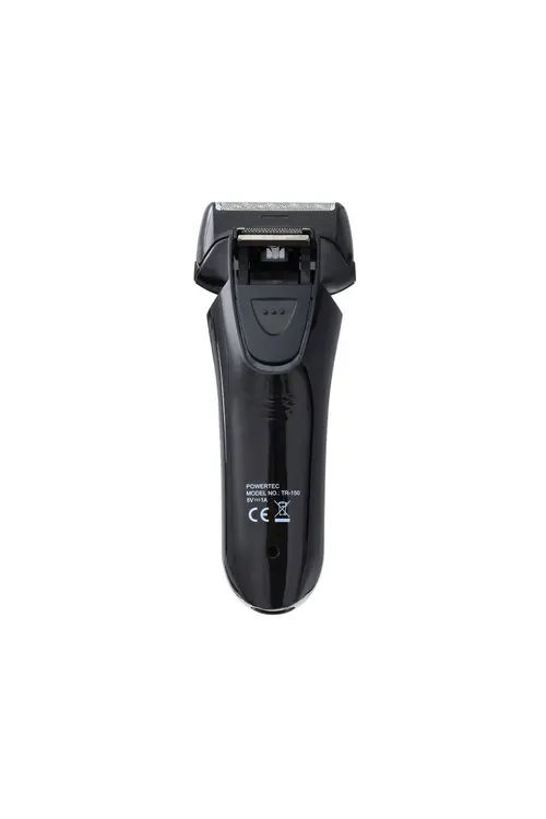 Powertec TR-150 Profesyonel Şarjlı Günlük Sakal Tıraş Makinesi Sinekkaydı Tıraş ve Erkek Bakım