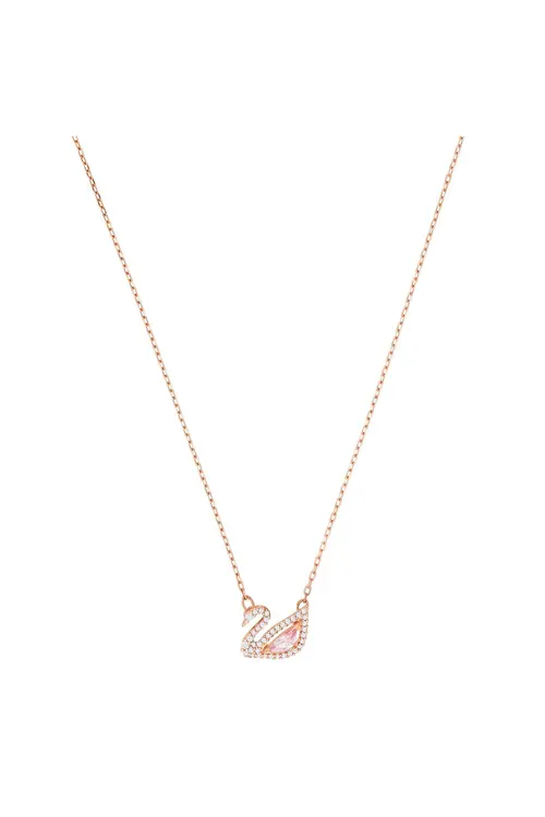 Swarovski 5469989 Kolye Dazzling Swan:necklace Czmo/ros