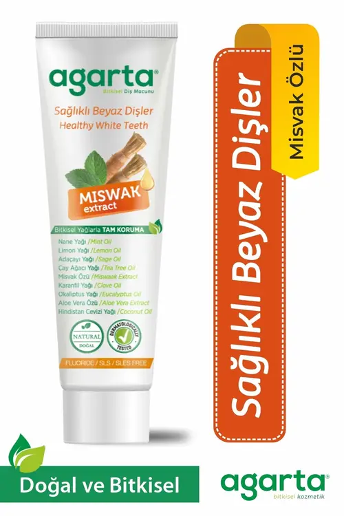 Doğal Misvak Özlü Florürsüz Beyazlatıcı Diş Macunu 100 ml Yorumları