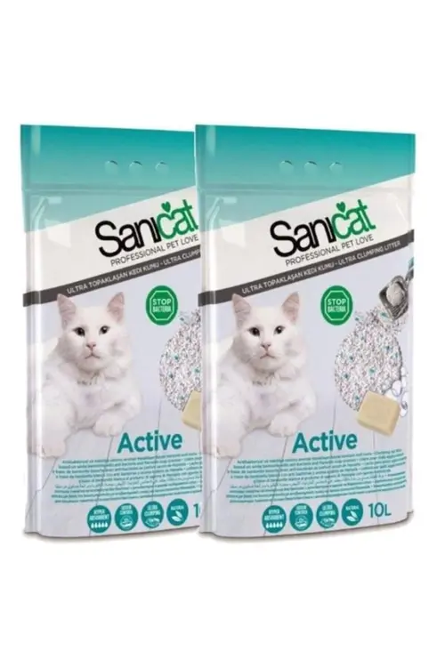 Active Marsilya Sabunu Kokulu Kedi Kumu 10 Lt 2'li Set Yorumları