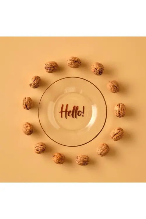 Bella Maison Çok Renkli Hello Pasta Tabağı 4'lü (19 cm)