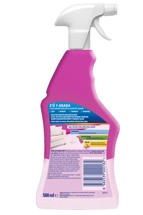 Vanish Oxi Action Çok Amaçlı Halı, Koltuk Ve Evcil Hayvan Leke Çıkarıcı Sprey 500 ml