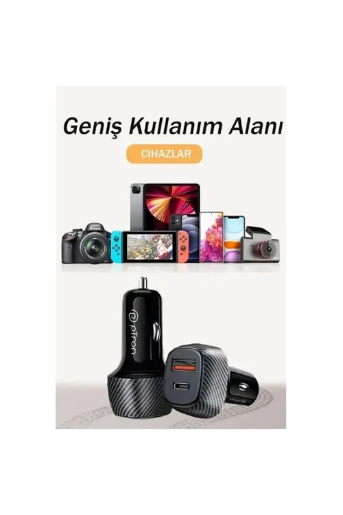 Smith 48w Type C Usb Hızlı Şarj Qualcomm Araç Şarj Şarz Kiti Araç Şarj Araç Içi Şarj Aleti Çakmaklık
