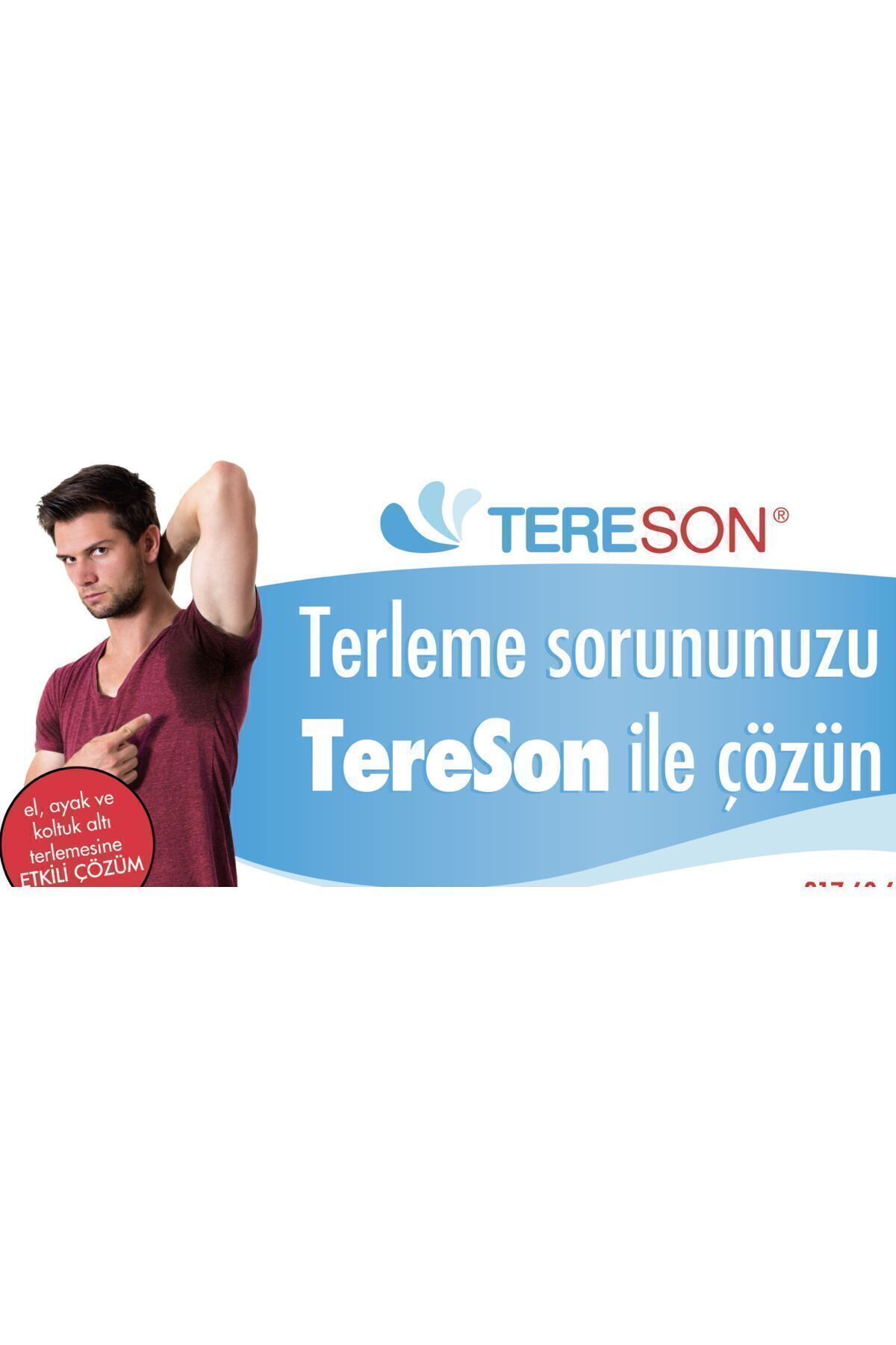 Tereson El,ayak, Koltuk Altı Terleme Önleyici Ve Ter Kokusuna Karşı Koruma Antiperspirant Sprey 50 ml