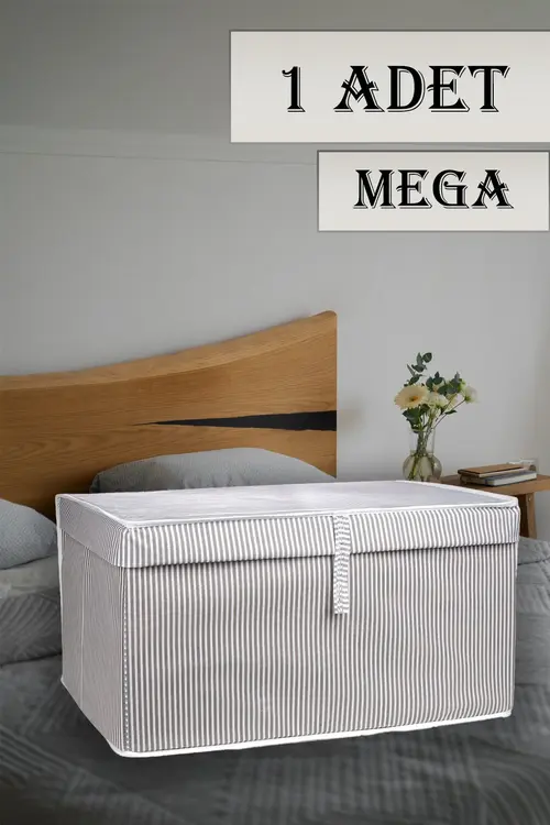 1 Adet Çok Amaçlı Kapaklı Düzenleyici Kutu Baza Hurç 60x40x30 cm Yorumları