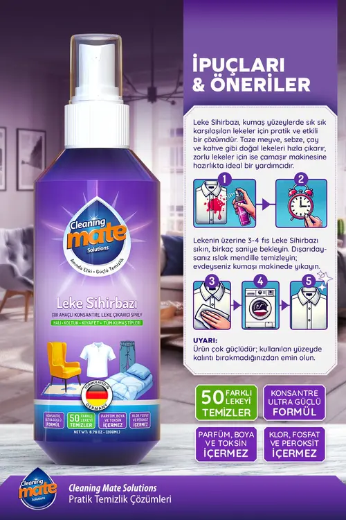 Cleaning Mate Solutions Leke Sihirbazı