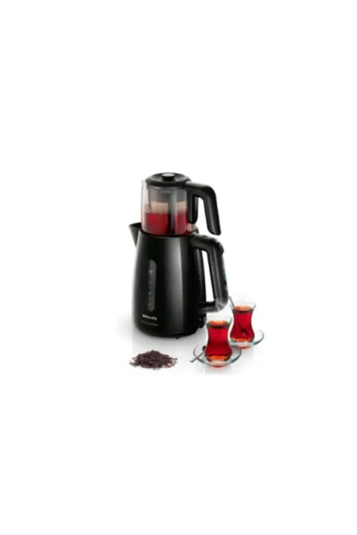 Philips 2000 Serisi Tam Otomatik Espresso Makinesi EP2220/10 ve HD7301/00 Çay Makinesi